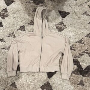 A&F waffle Zip-Up Hoodie